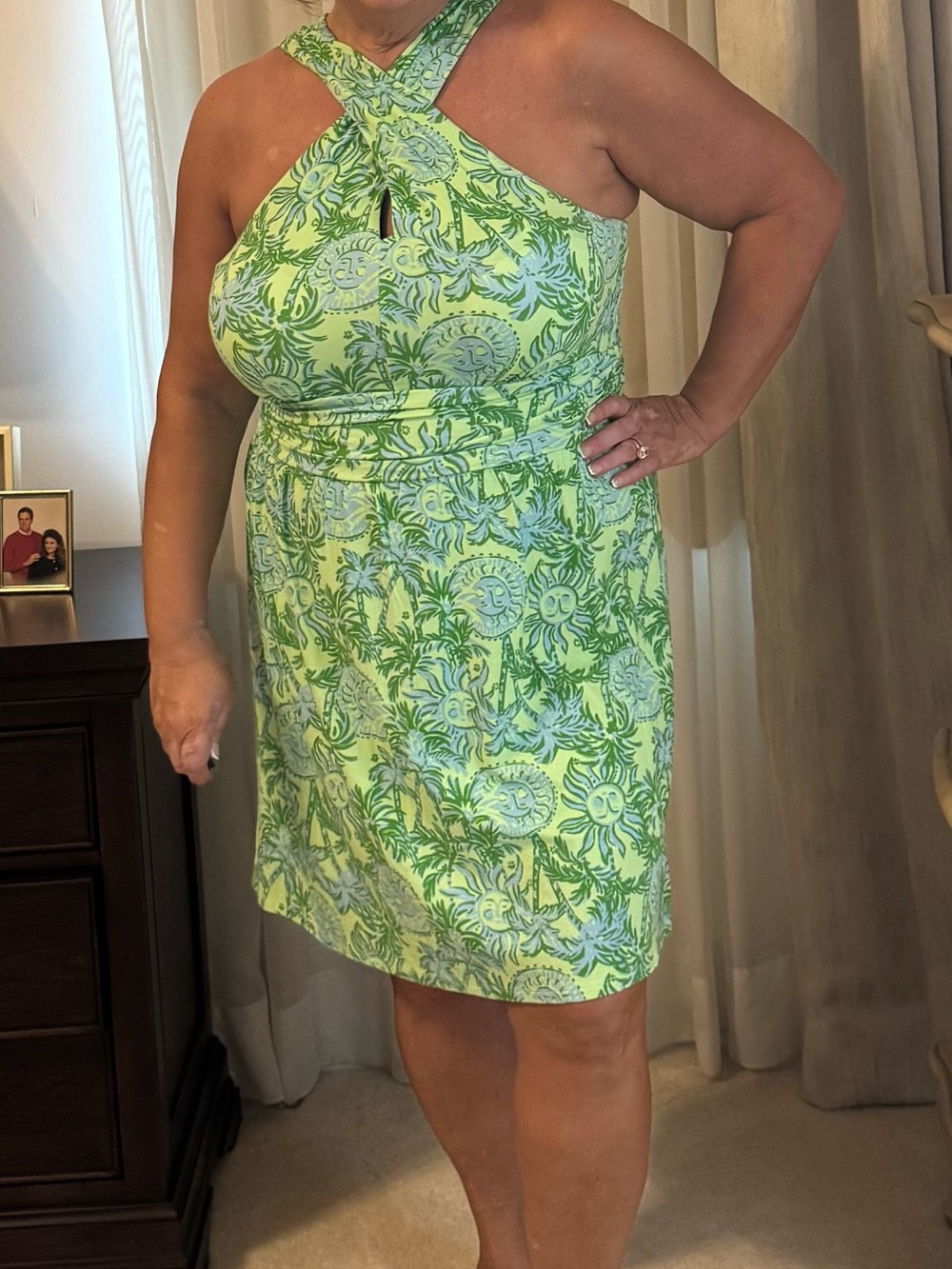Green Lilly Pulitzer dress